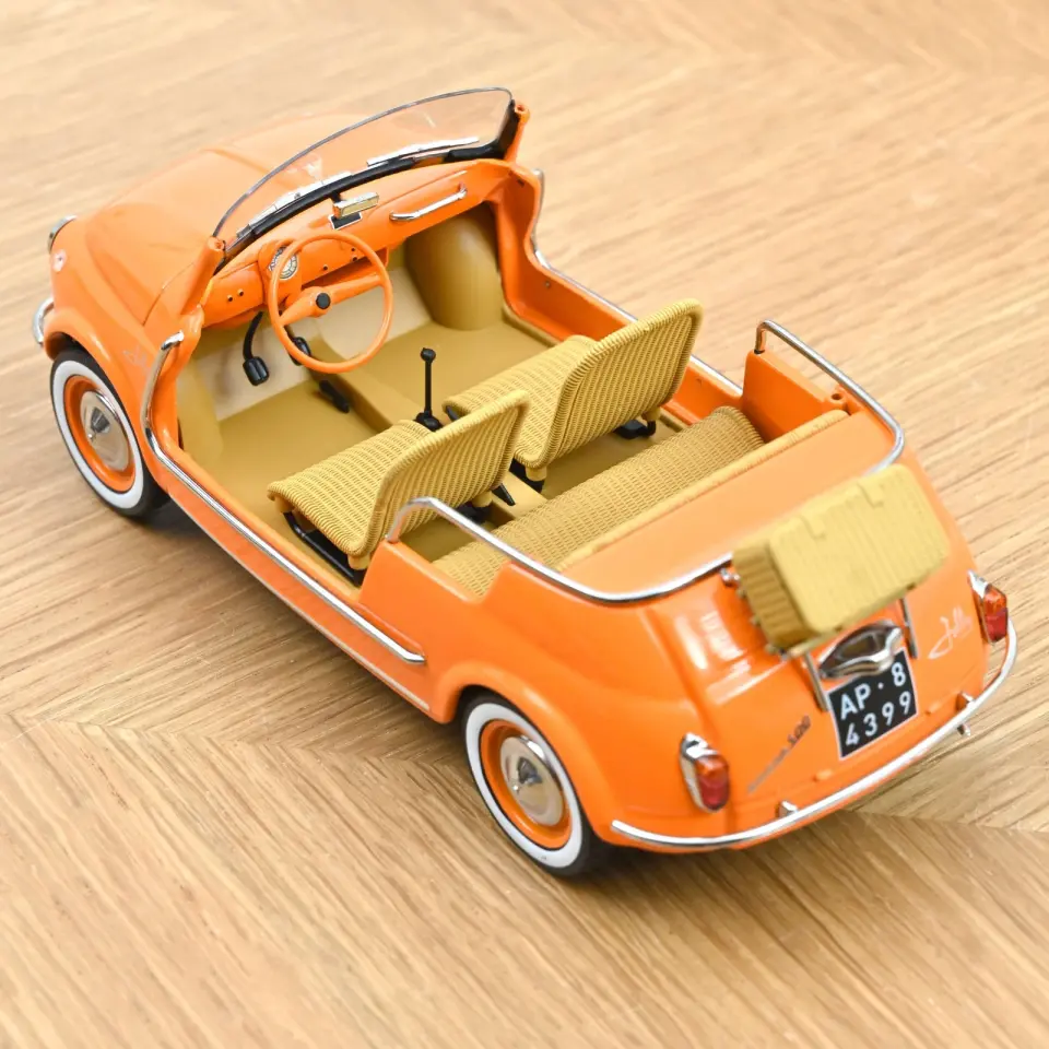 NOREV FİAT 500 JOLLY 1965 ORANGE 1:18 (187791)
