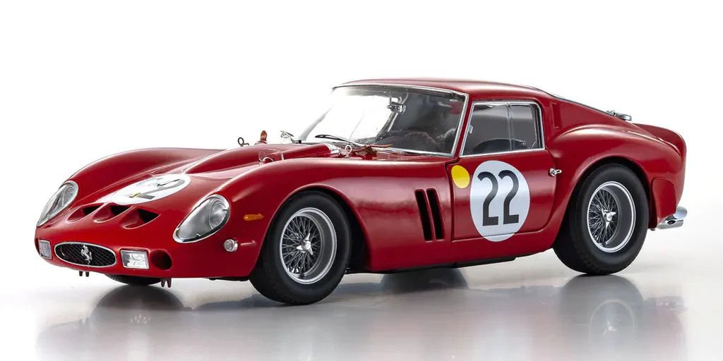 KYOSHO FERRARI 250 GTO LE MANS NO.22 1962 1:18 (08438B)