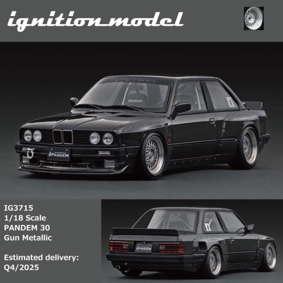 Ignition Model 1:18 PANDEM 30 Gun Metallic IG3715