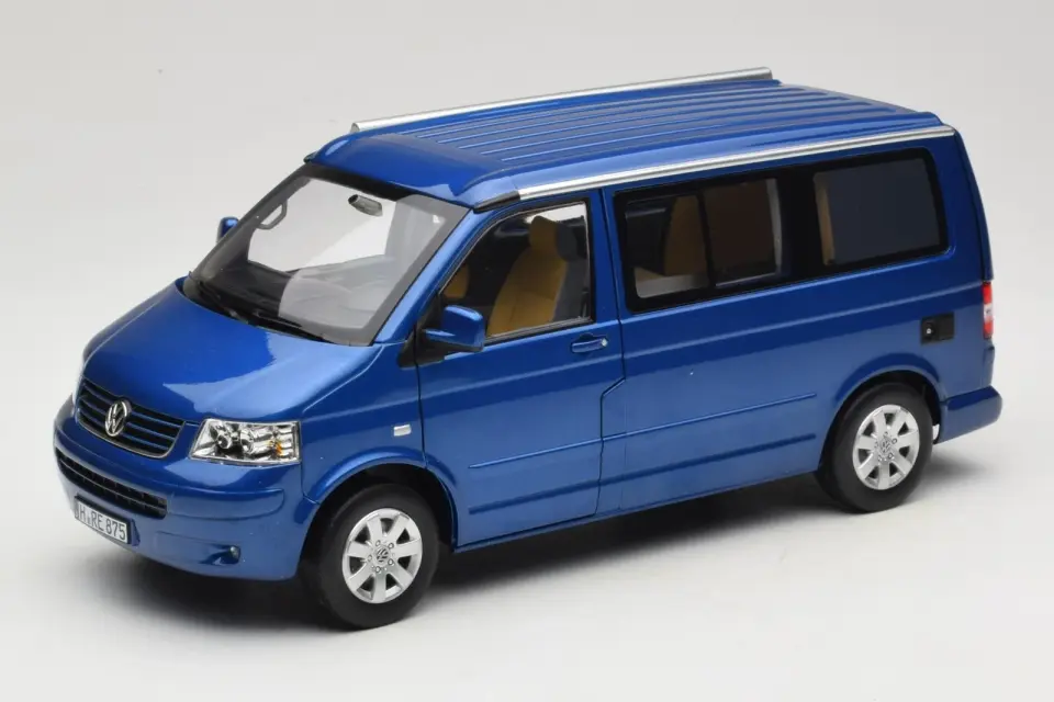 NOREV VOLKSWAGEN CALIFORNIA RAVENNA BLUE METALLIC 1:18