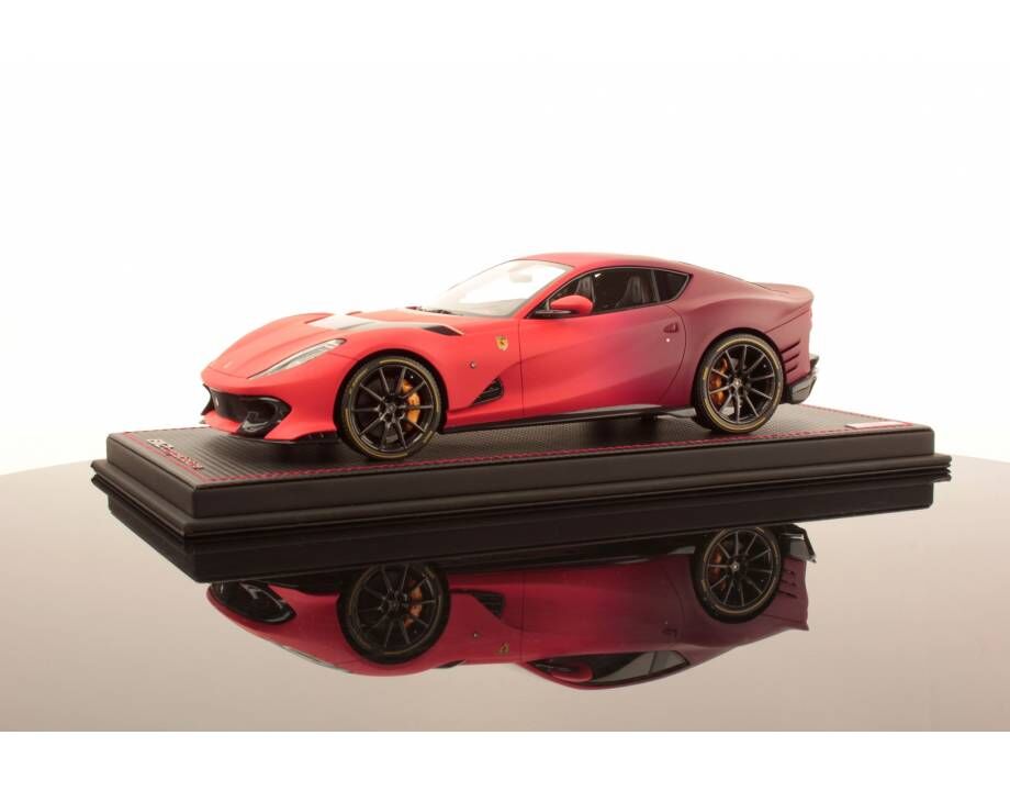 MR Coll 1:18 Ferrari 812 Competizione Rosso F1 2021 Matt (LİMİTED 49)