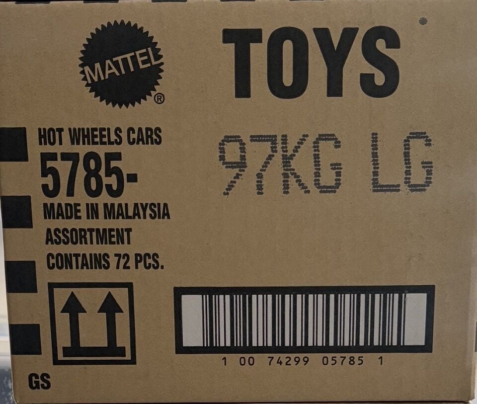 HOT WHEELS 72'Lİ REGULAR KOLİ