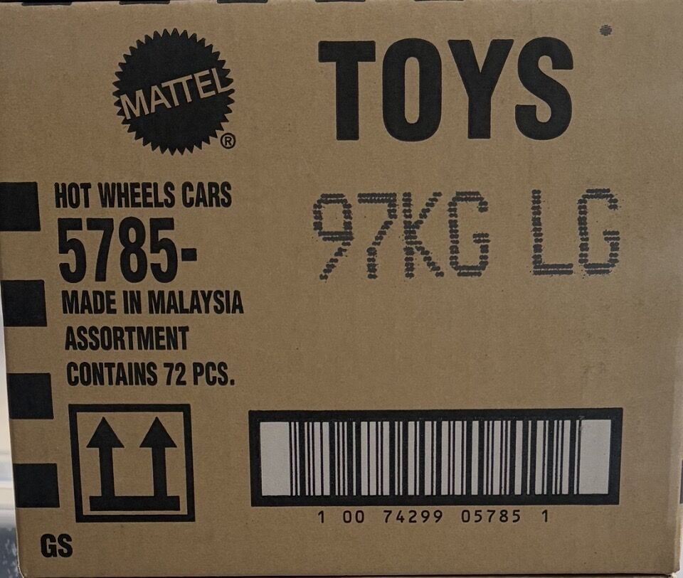HOT WHEELS 72'Lİ REGULAR KOLİ