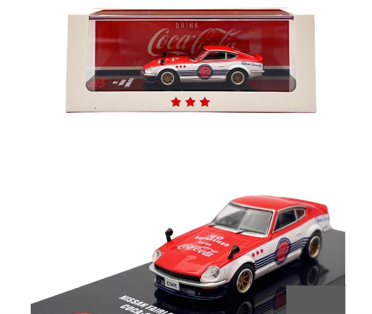 INNO 64 NISSAN FAIRLADY Z COCA COLA S30 1:64