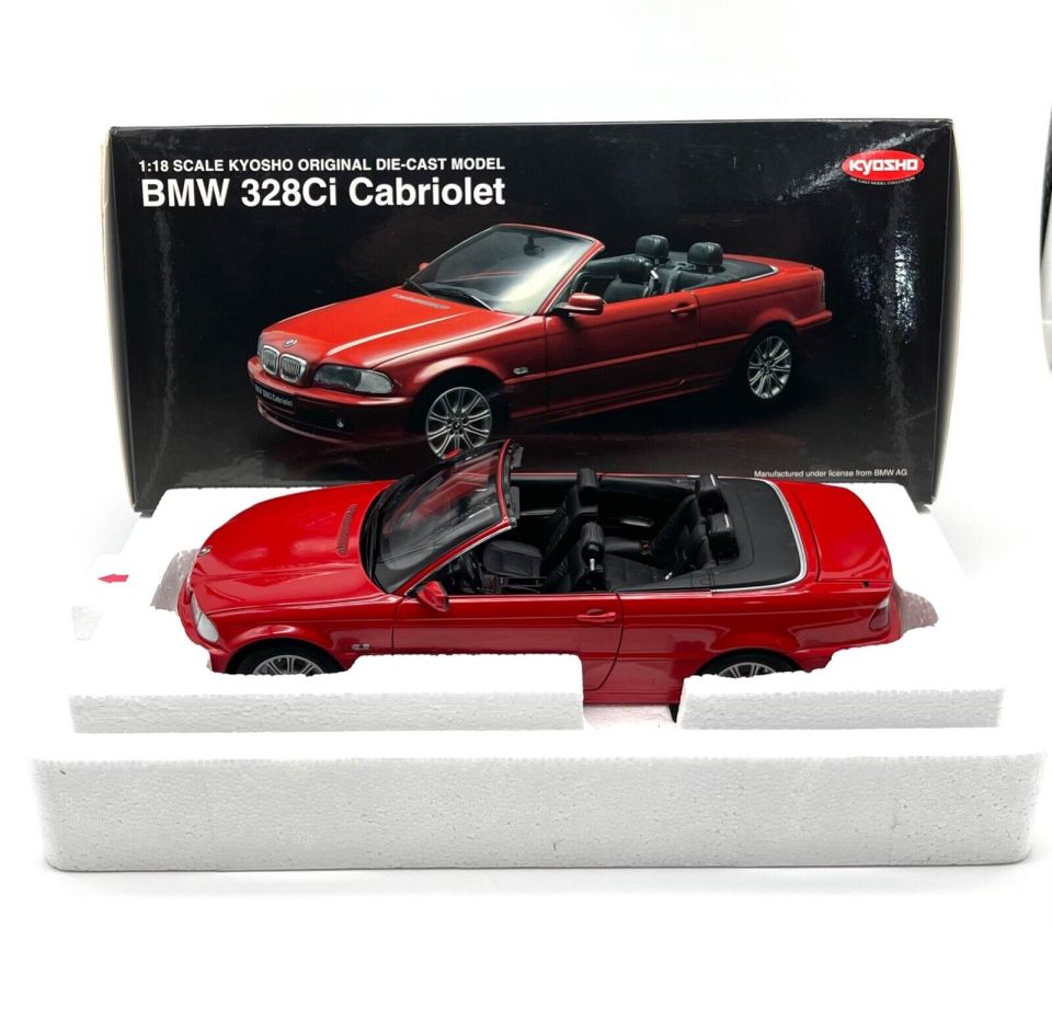 KYOSHO BMW 328 CI CABRIOLET 1:18
