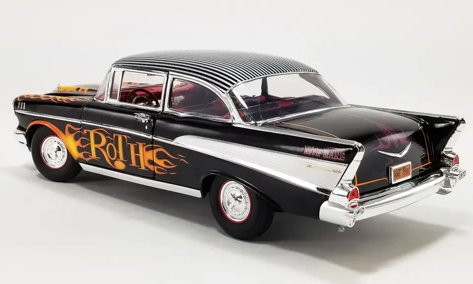 ACME CHEVROLET BEL AIR 1957 BIG DADDY ED ROTH'S CUSTOM PAINT SHOP 1:18