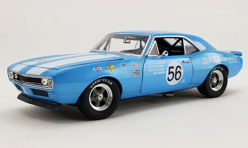 GMP CHEVROLET TRANS AM CAMARO Z/28 #56 DANA CHEVROLET 1:18