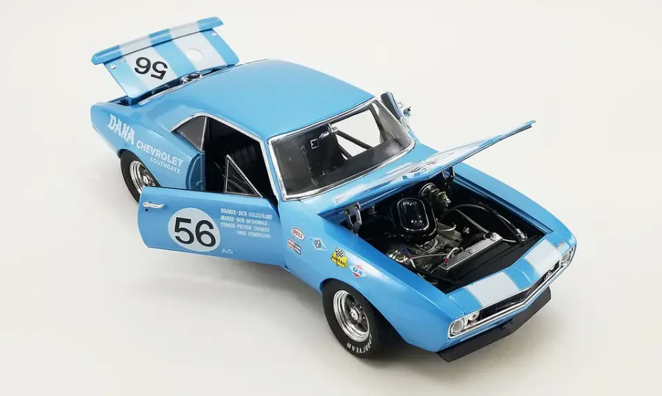 GMP CHEVROLET TRANS AM CAMARO Z/28 #56 DANA CHEVROLET 1:18