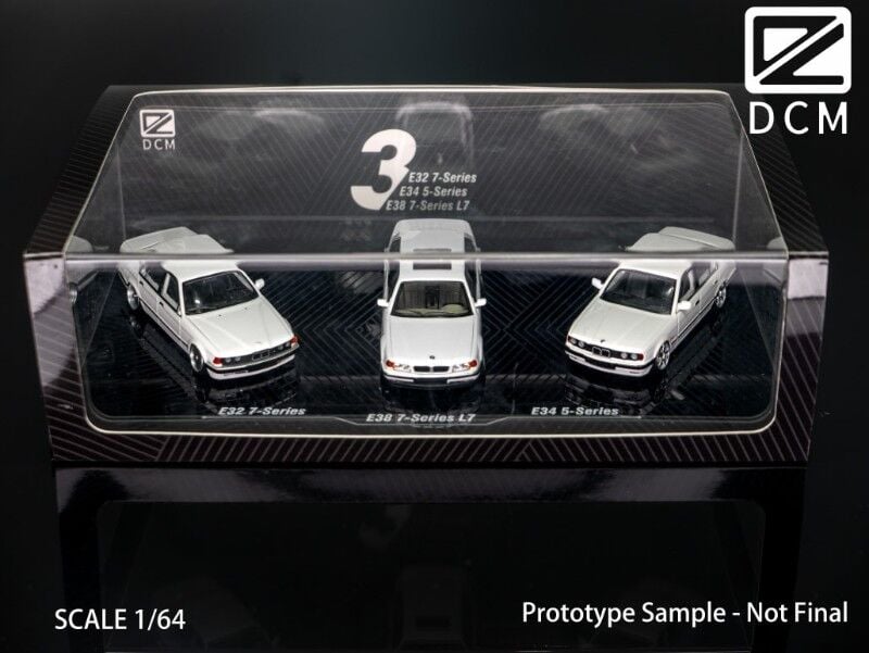 DCM MODEL 3'LÜ BMW SET 1:64 (DCM-640005)