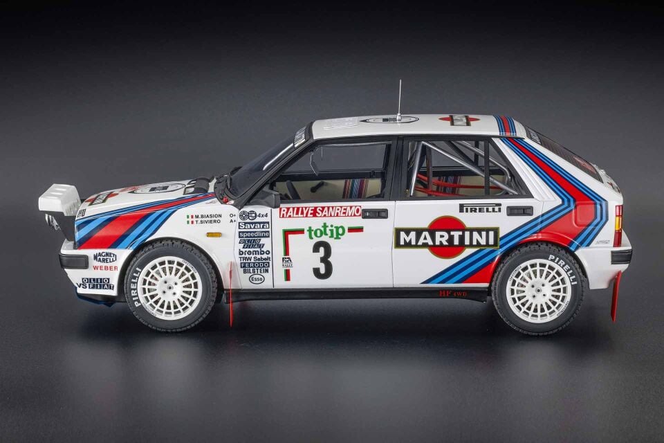 1/12 TOPMARQUES Lancia Delta HF 4WD #3 Winner