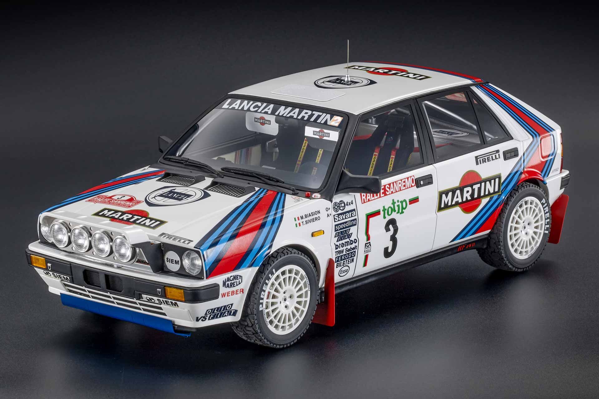 1/12 TOPMARQUES Lancia Delta HF 4WD #3 Winner