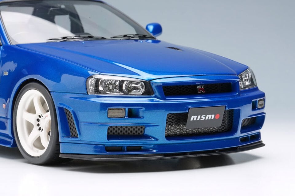 MAKE UP 1:18 NİSSAN SKYLİNE GT-R BNR34  NİSMO (LİMİTED 120 Pcs )