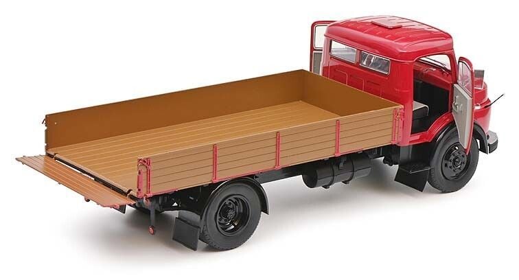 SCHUCO 1/18 mercedes benz l911, ruby red