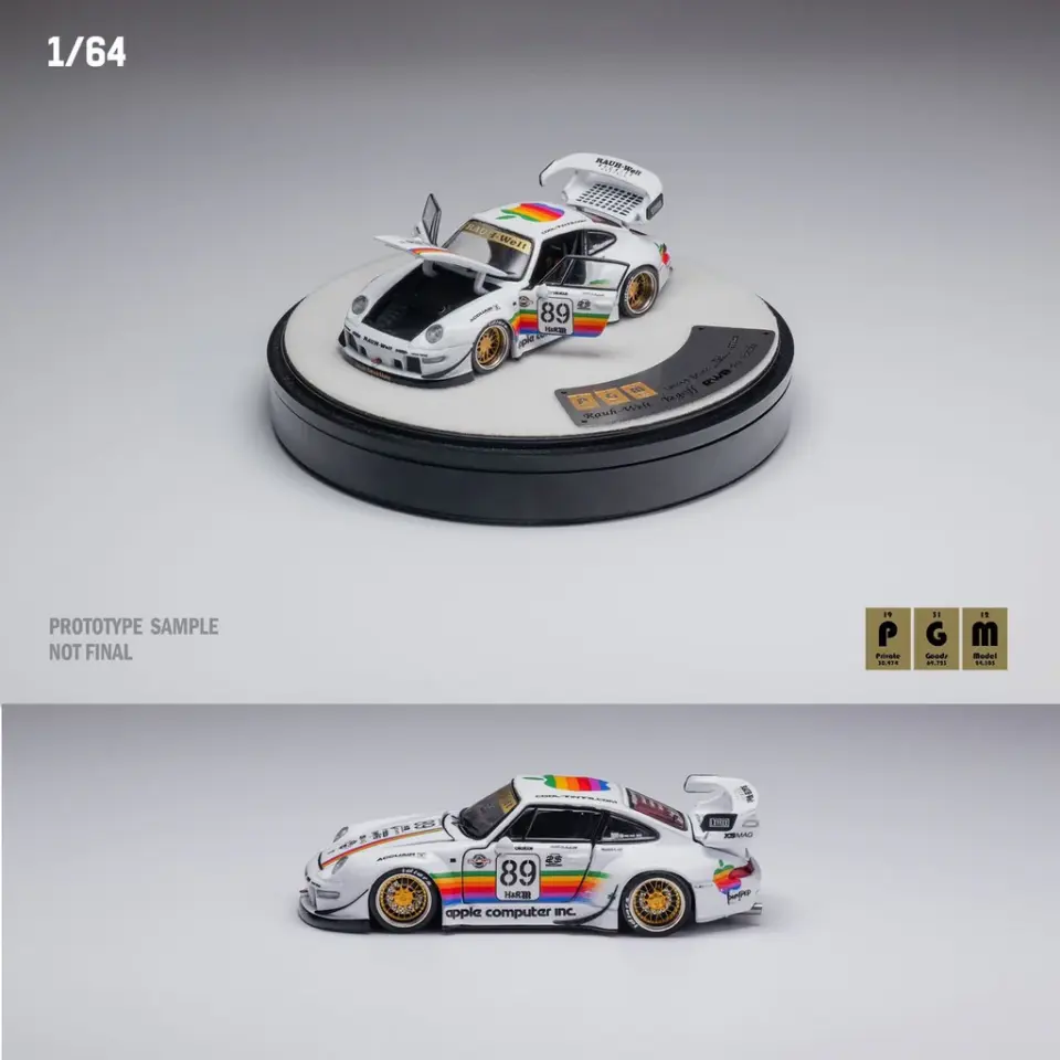 PGM RWB964   B/PGM-640010 89# White Apple Luxury Version 1:64