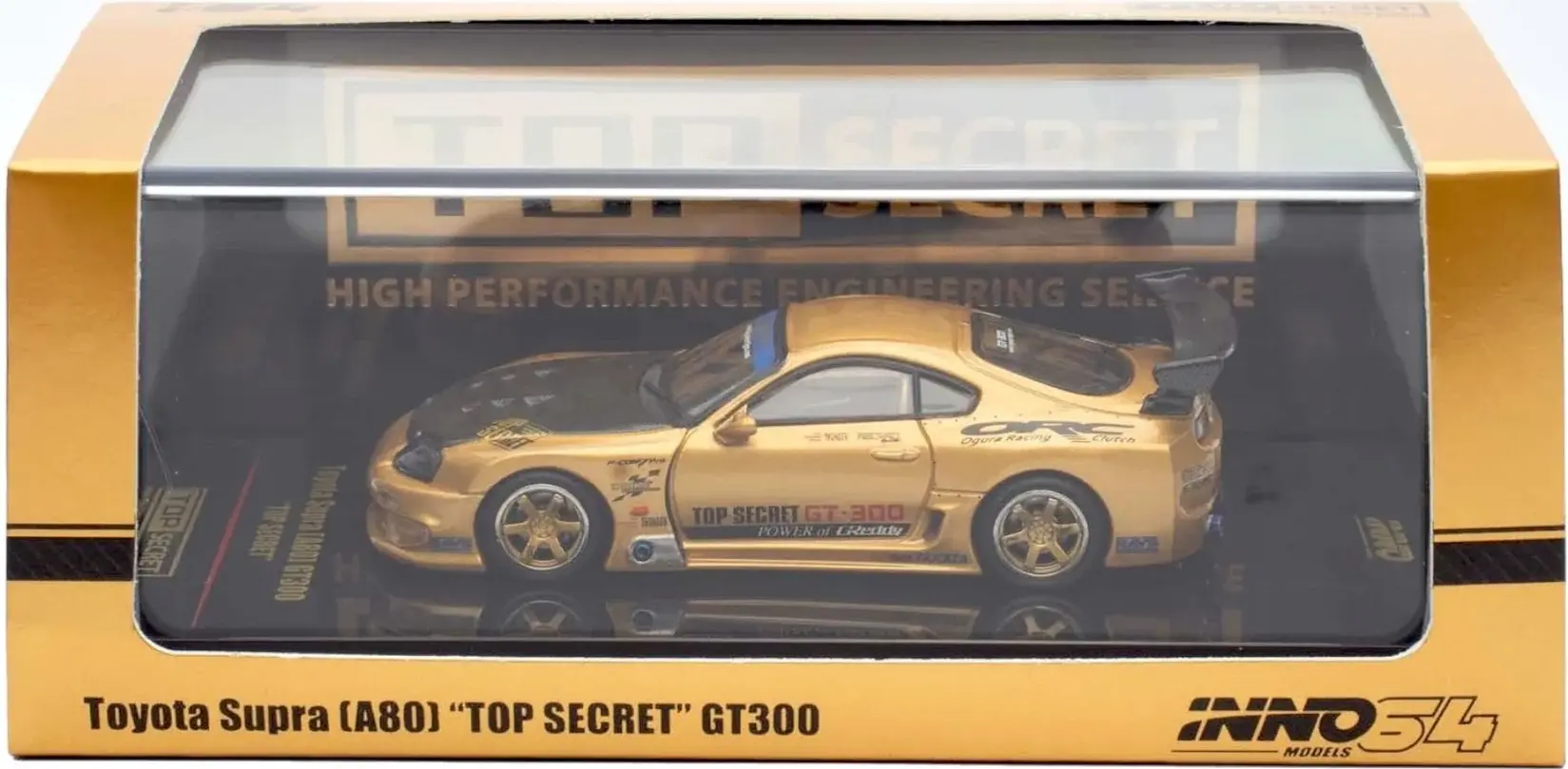 İNNO64 TOYOTA SUPRA (A80) TOP SECRET GT300 1:64
