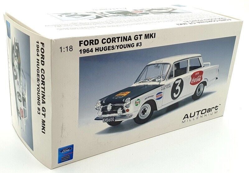 AUTOART FORD CORTINA MKI RALLY 1:18 (86428)