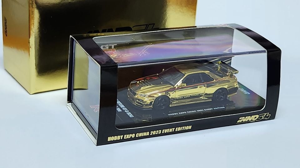 INNO 64 NISSAN SKYLINE GT-R R34 NISMO R-TUNE 1:64