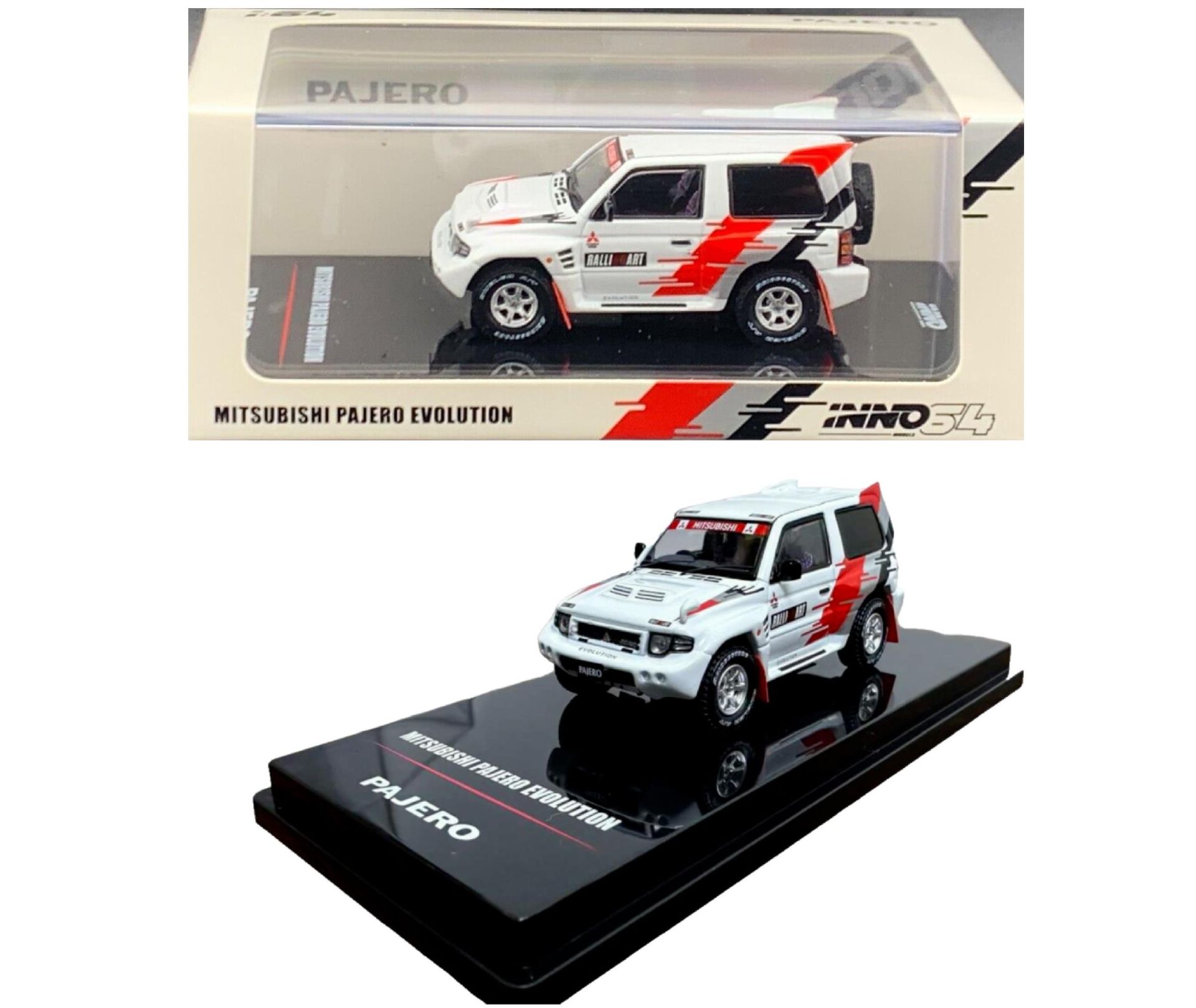 INNO 64 MITSUBISHI PAJERO EVOLUTION 1:64