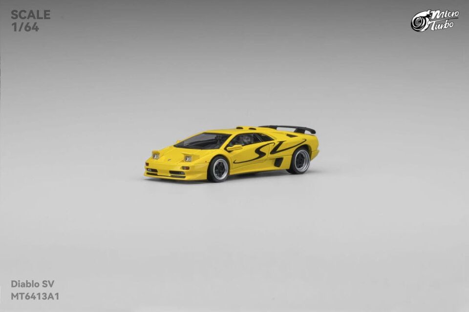 1/64 custom diablo sv, metallic yellow