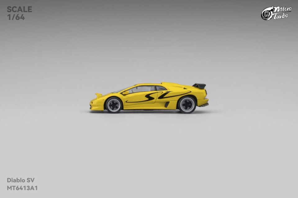 1/64 custom diablo sv, metallic yellow
