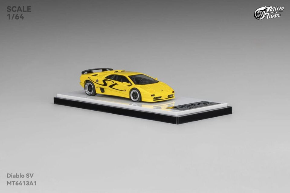 1/64 custom diablo sv, metallic yellow