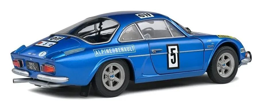 SOLIDO ALPINE A110 1600S OLYMPIA RALLY 1972 1:18
