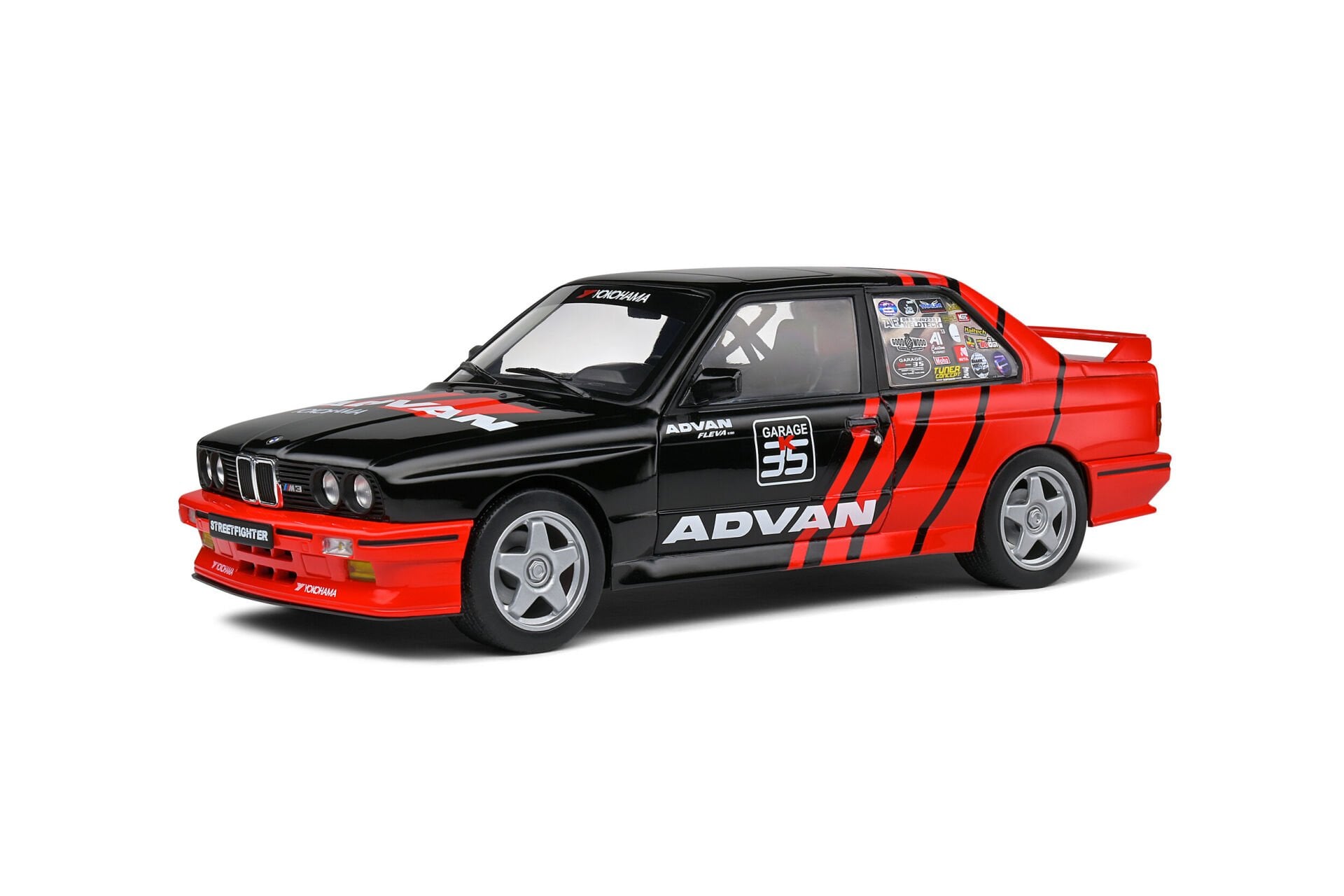 SOLIDO BMW E30 M3 ADVAN 1:18