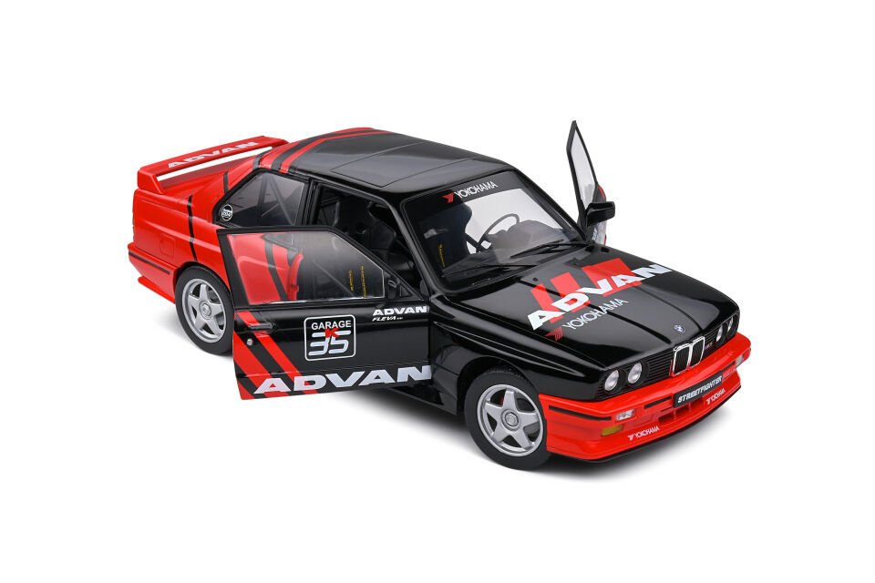 SOLIDO BMW E30 M3 ADVAN 1:18