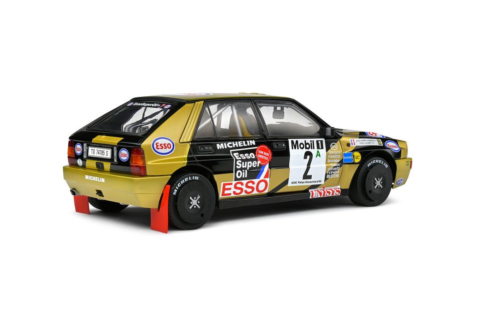 SOLIDO LANCIA DELTA HF INTEGRALE ADAC RALLY DEUTSCHLAND 1989 1:18