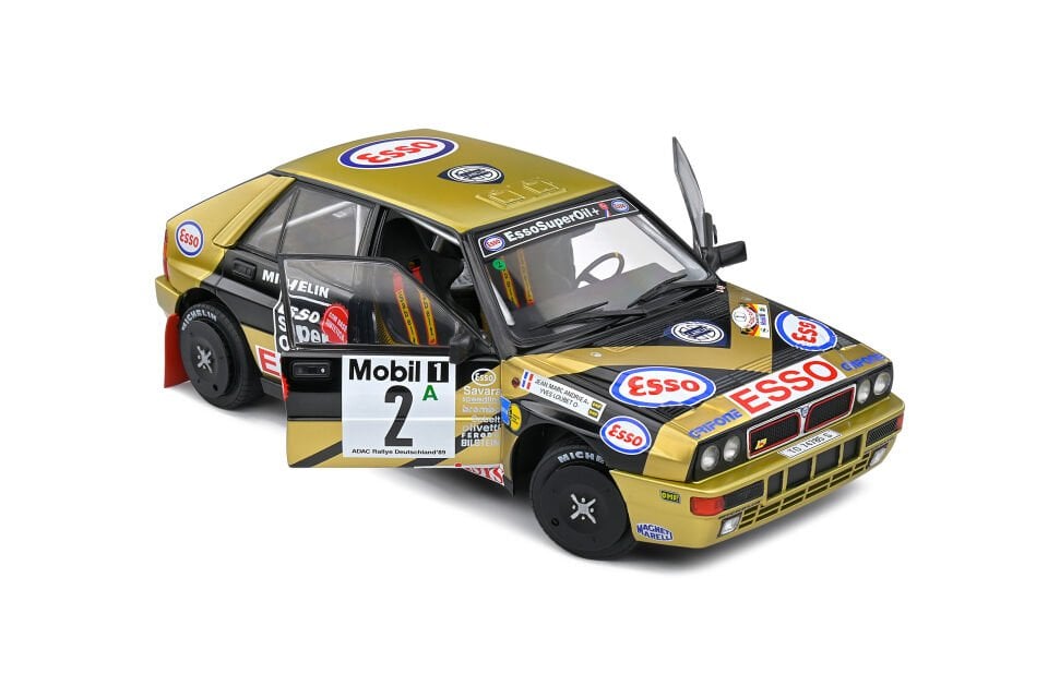 SOLIDO LANCIA DELTA HF INTEGRALE ADAC RALLY DEUTSCHLAND 1989 1:18
