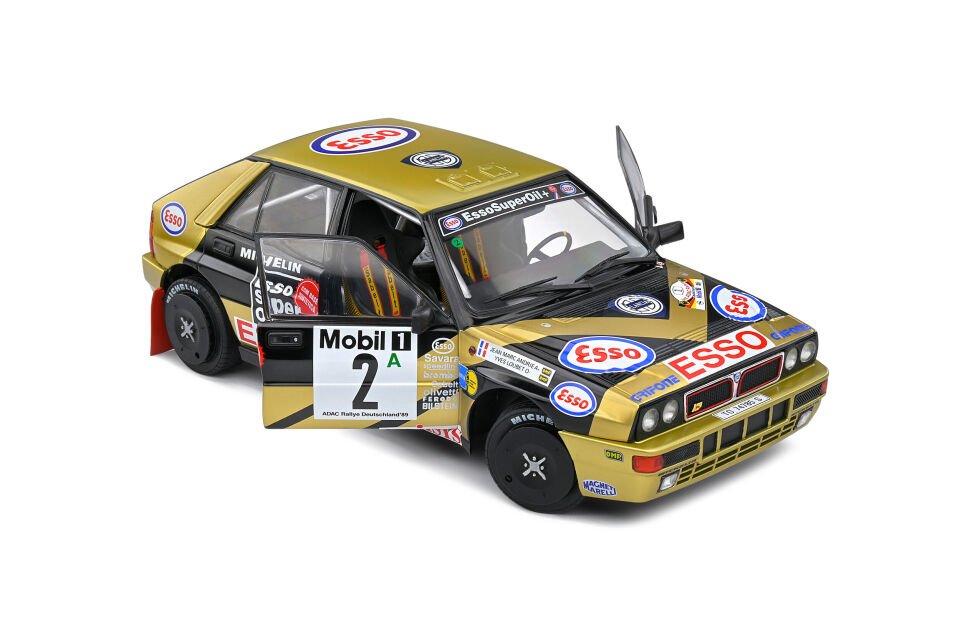 SOLIDO LANCIA DELTA HF INTEGRALE ADAC RALLY DEUTSCHLAND 1989 1:18