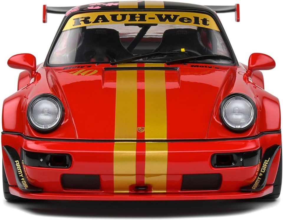 SOLIDO PORSCHE RWB BODYKIT RED SAKURA 2021 1:18 (S1807506)