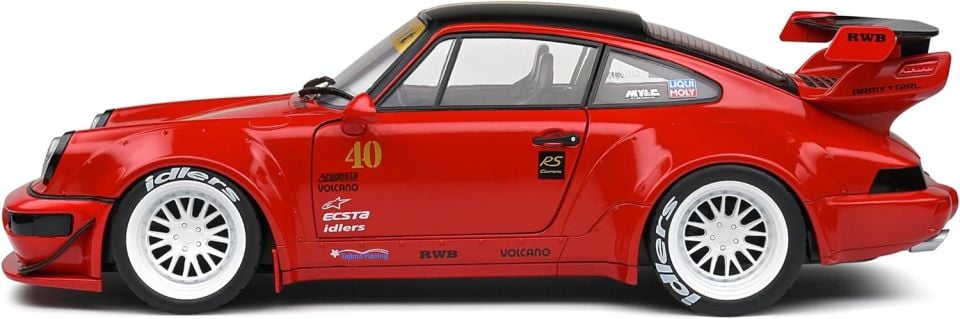 SOLIDO PORSCHE RWB BODYKIT RED SAKURA 2021 1:18 (S1807506)