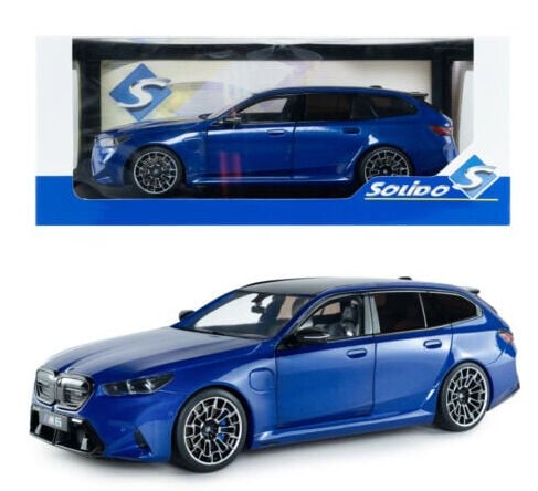 SOLIDO BMW M5 TOURING – M Marina Bay Blue Metallic – 2024