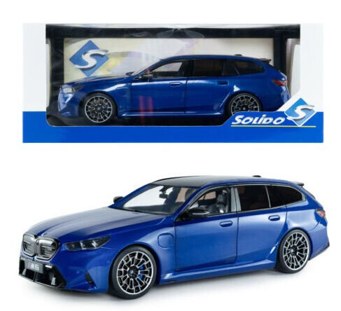 SOLIDO BMW M5 TOURING – M Marina Bay Blue Metallic – 2024