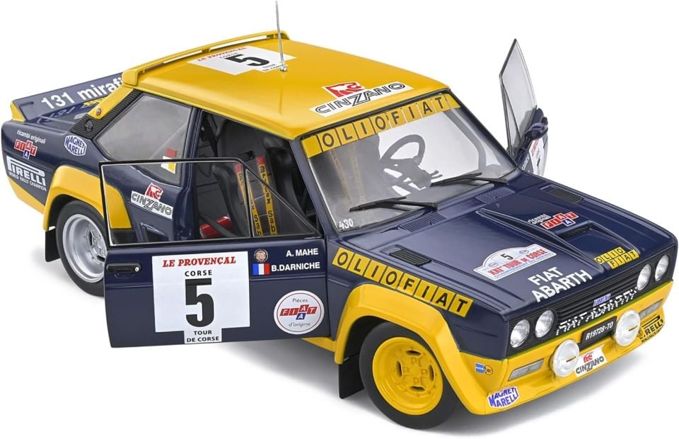 SOLIDO FIAT 131 ABARTH TOUR DE CORSE 1977 1:18 (S1806003)