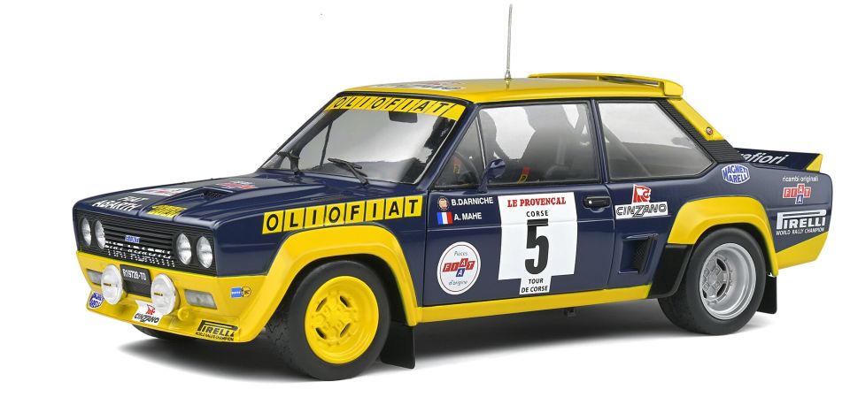 SOLIDO FIAT 131 ABARTH TOUR DE CORSE 1977 1:18 (S1806003)