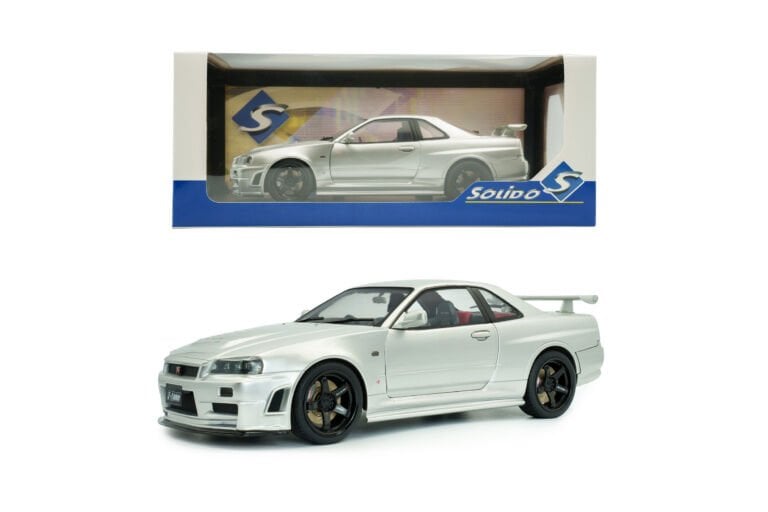 SOLIDO Nissan Skyline GT-R (BNR34) with NISMO Parts – 1999  S1804312