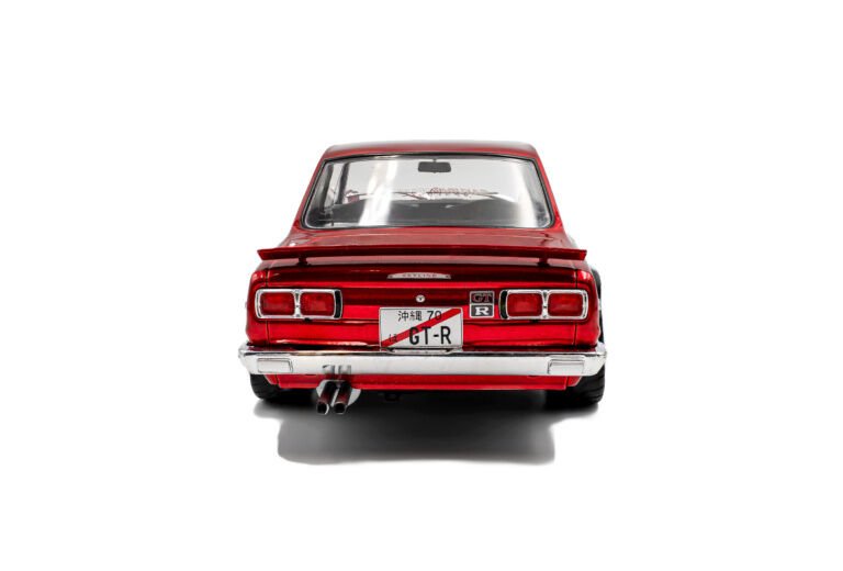 SOLIDO Nissan Skyline (C10) Hakosuka SOLIDO WORKS – Red Metallic – 1970