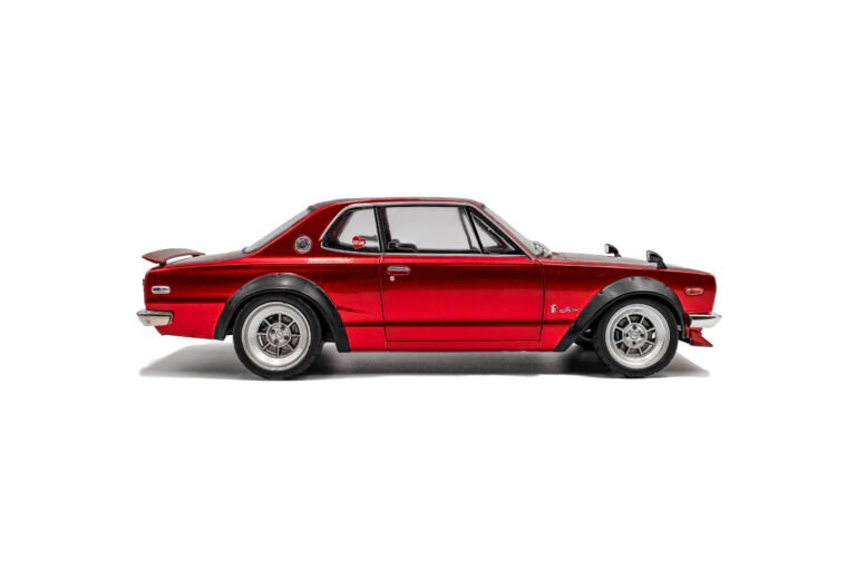 SOLIDO Nissan Skyline (C10) Hakosuka SOLIDO WORKS – Red Metallic – 1970