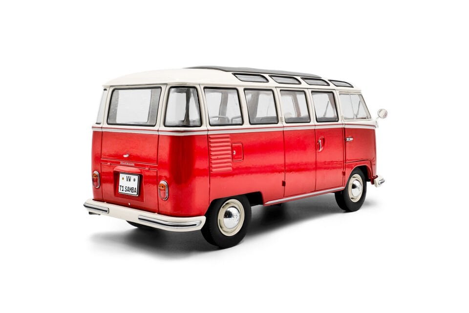 SOLIDO VOLKSWAGEN T1 SAMBA KIRMIZI 1:18