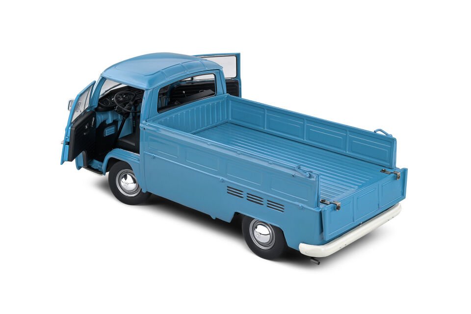 SOLIDO VOLKSWAGEN T2 PICK UP MAVİ 1:18