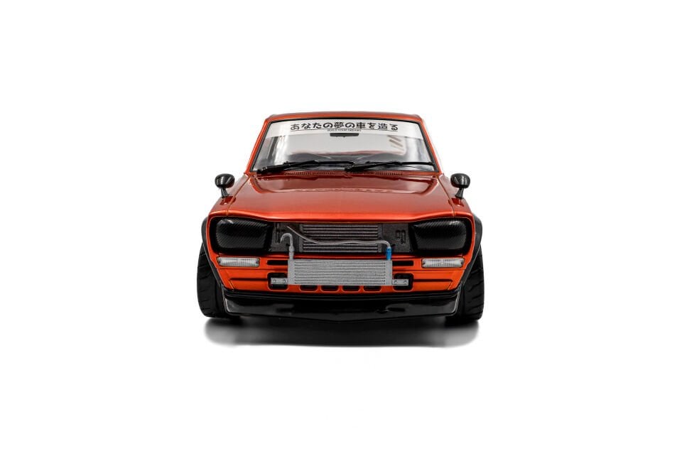 SOLIDO Nissan Skyline (C10) Hakosuka SOLIDO WORKS – orange metallic – 1970 S1813003