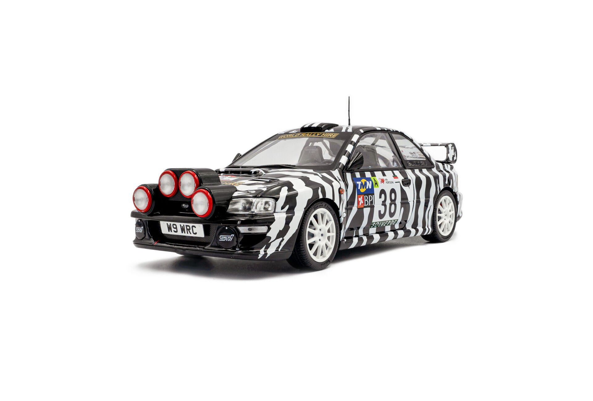 SOLIDO SUBARU IMPREZA S5 WRC TAP RALLY PORTUGAL 2001 1:18