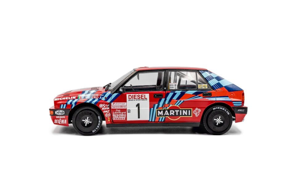 SOLIDO Lancia Delta HF Integrale – Rally San Remo – 1989 – #1 M.Biasion / T.Siviero S180780
