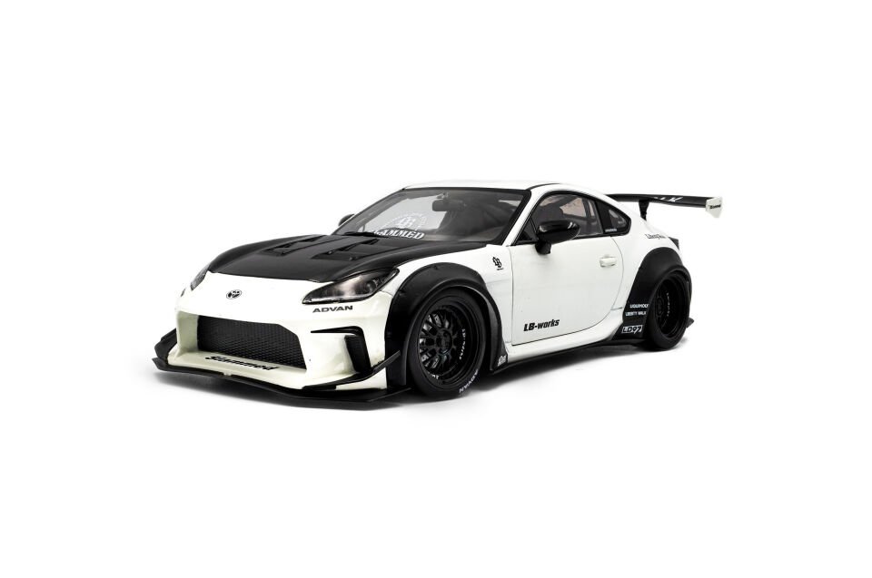 SOLIDO TOYOTA GR86 LIBERTY WORK BODY KIT BEYAZ 1:18
