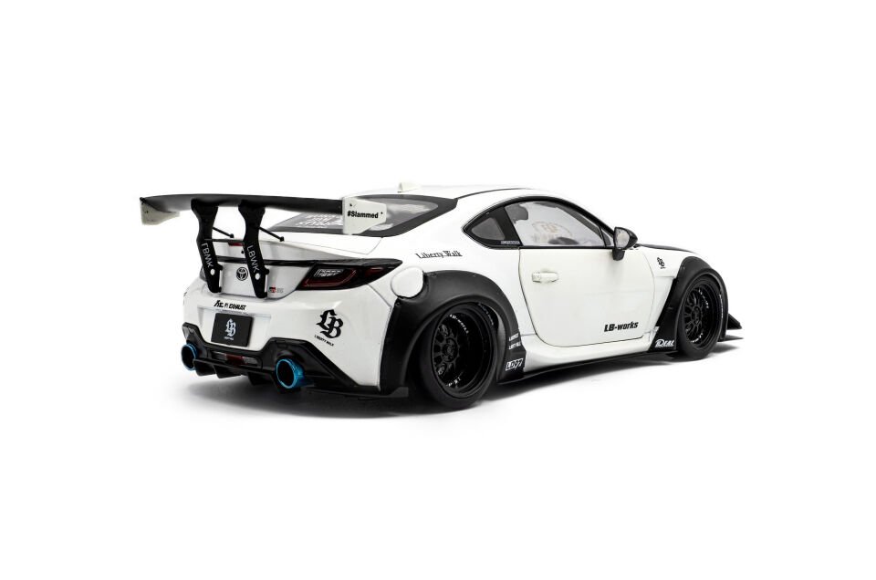 SOLIDO TOYOTA GR86 LIBERTY WORK BODY KIT BEYAZ 1:18