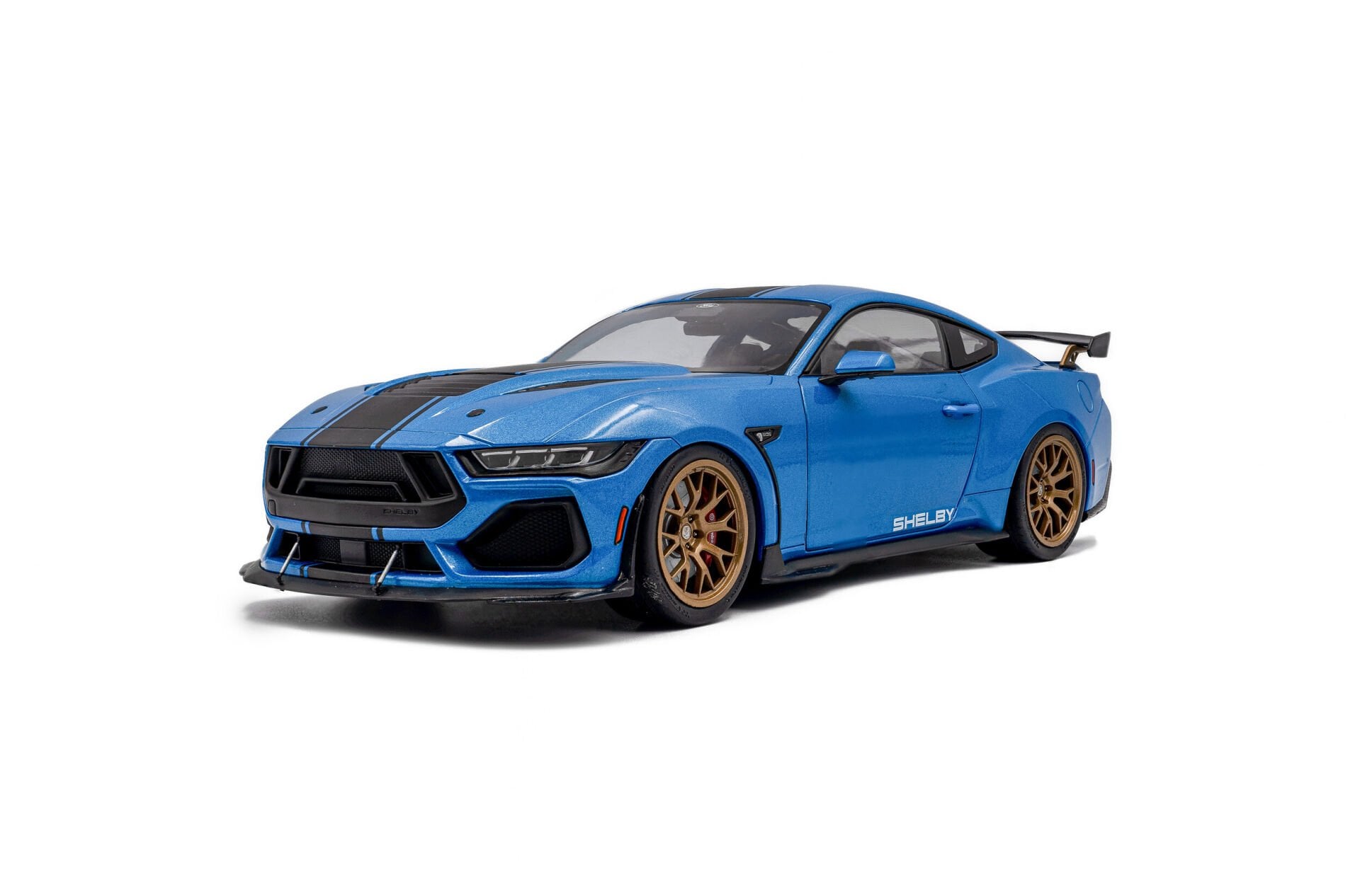 SOLIDO Shelby Mustang SUPER SNAKE – Grabber Blue Metallic – 2025 S1813802