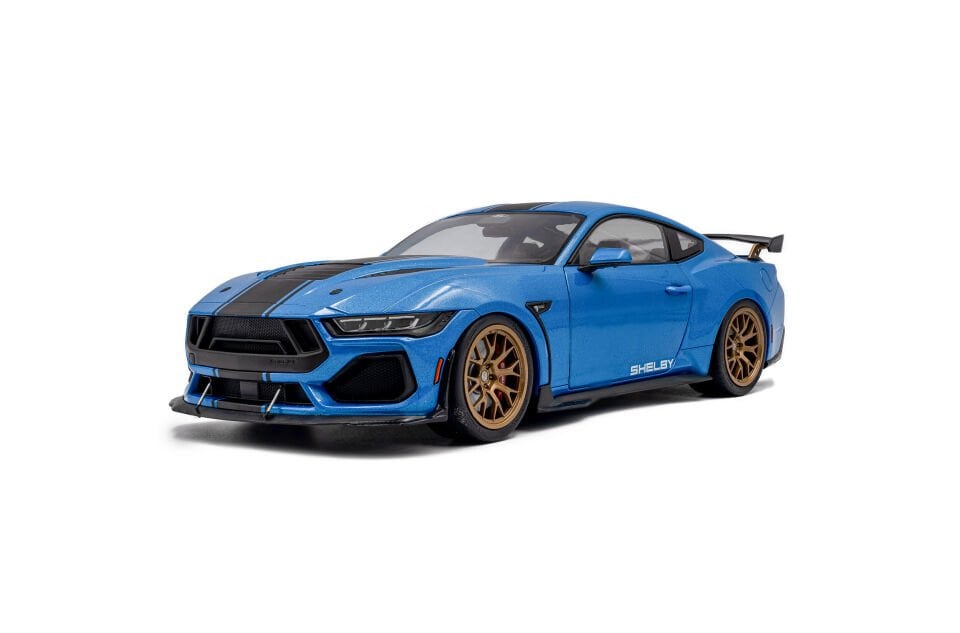 SOLIDO Shelby Mustang SUPER SNAKE – Grabber Blue Metallic – 2025 S1813802