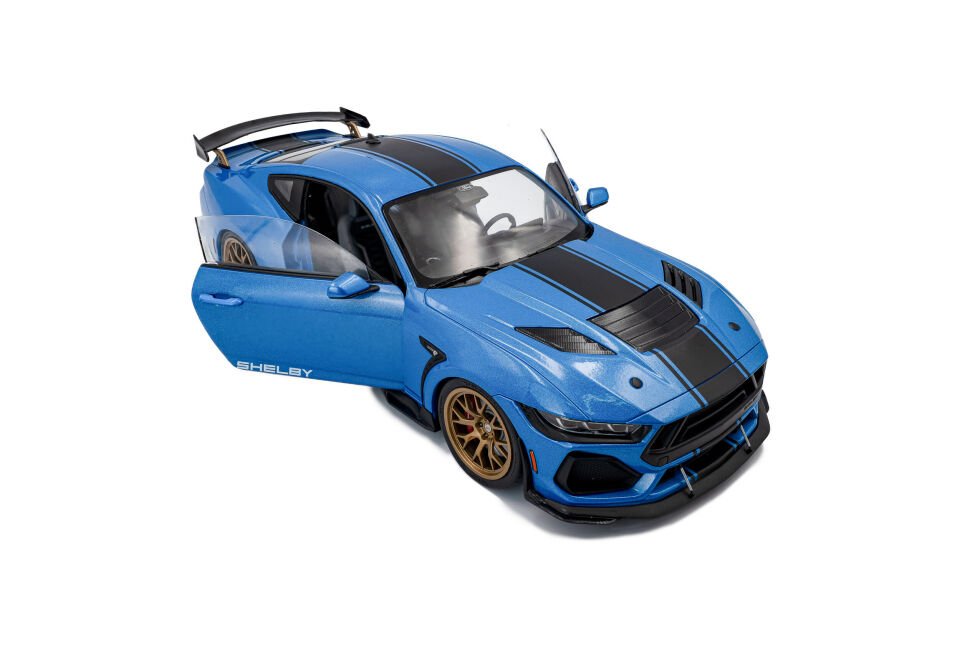 SOLIDO Shelby Mustang SUPER SNAKE – Grabber Blue Metallic – 2025 S1813802